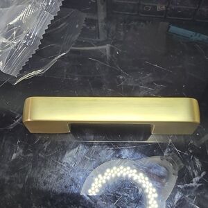 3 inch Matte Gold Cabinet Handles - Drawer Pulls - 9 PACK